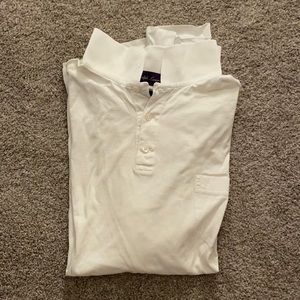 Ralph lauren white polo with front pocket